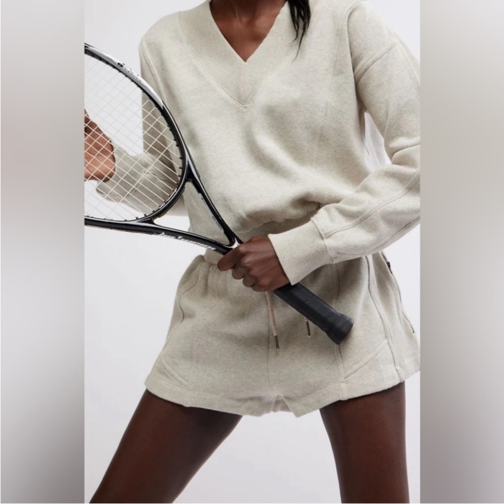 FP Movement by Free People] Header Grey Heavy fabric Jumpsuit